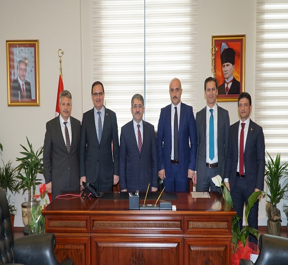 Yalova İl Müdürlerinden Prof. Dr. Suat Cebeci’ye Ziyaret