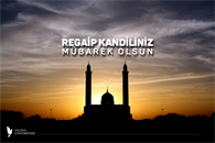 Prof. Dr. Alkan’dan Regaip Kandili Mesajı
