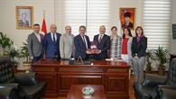 Faruk Uysal’dan Rektör Cebeci’ye Ziyaret