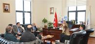 Yalova Su Sempozyumu Düzenleme Kurulu Rektörümüzü Ziyaret Etti