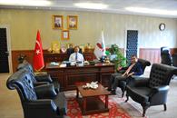 Armutlu Kaymakamı Rektörümüzü Makamında Ziyaret Etti