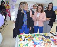 Rektörümüz Prof. Dr. Güler Alkan Çınarcık Meslek Yüksekokulu’nda Düzenlenen Sergiye Katıldı