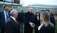 Rektörümüz Prof. Dr. Güler Alkan Cumhurbaşkanımız Recep Tayyip Erdoğan’ı Karşıladı