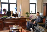Yalova CBS Denetimli Serbestlik İl Müdürü İsa Küçük Rektörümüzü Ziyaret Etti