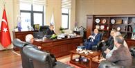Kızılay Yalova Şubesi Rektörümüzü Ziyaret Etti