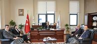 Kurum Yöneticileri Rektörümüzü Ziyaret Etti