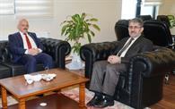 İl Genel Meclisi Başkanı Yaşar Demirel'den Prof. Dr. Suat Cebeci’ye Ziyaret