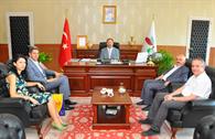 PTT Yalova Başmüdürü Hasan Hüseyin KAYA Rektörümüzü Ziyaret Etti
