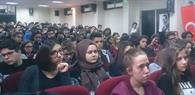 SBE Müdürü Doç.Dr. Fethi Güngör Sosyal Bilimler Lisesi’nde Konferans Verdi