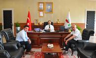Tavşanlı Belediye Başkanı Kadri Çiçek Rektörümüzü Ziyaret Etti 