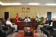 Yalova IHH Temsilcisi Dr. Sabri Kan Rektörümüzü Ziyaret Etti