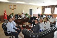 Türkiye Kamu-Sen Yalova İl Temsilciliği Rektörümüzü Ziyaret Etti