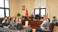 Yalova Ticaret ve Sanayi Odası Kadın Girişimciler Kurulu Rektörümüzü Ziyaret Etti