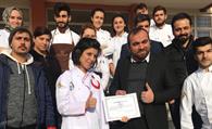 Aşçılık Programı Öğrencileri Uygulamalı Et Pişirme Dersine Katıldı