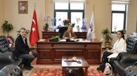 Gemi Mühendisleri Odası Yalova Şube Başkanı Melike Kul Rektörümüzü Ziyaret Etti