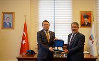 İrfan Demiröz’den Rektörümüze Ziyaret