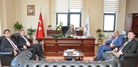 Kaymakamlar Rektörümüzü Ziyaret Etti