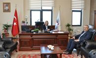 Kredi ve Yurtlar Kurumu Yalova İl Müdürü Mehmet Kalyon Rektörümüzü Ziyaret Etti
