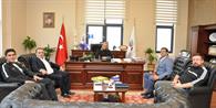 Yalovaspor Kulüp Başkanı Ali Demirhan Rektörümüzü Ziyaret Etti