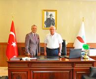 Yürüyen Köşk’ün Yalova Üniversitesi Logosuna Konulması Talebi Prof.Dr. Hüseyin Yıldırım’a İletildi