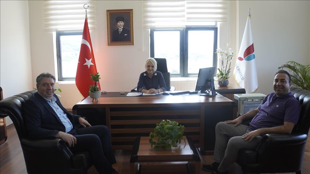 Rektör Yardımcısına Hayırlı Olsun Ziyareti