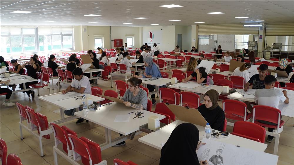 Resim Bölümü Özel Yetenek Sınavı Gerçekleşti