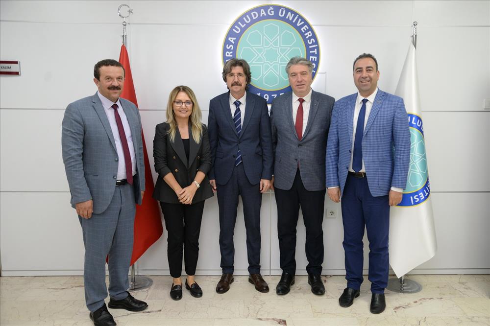 Rektörümüzden Uludağ Üniversitesi Rektörüne Hayırlı Olsun Ziyareti