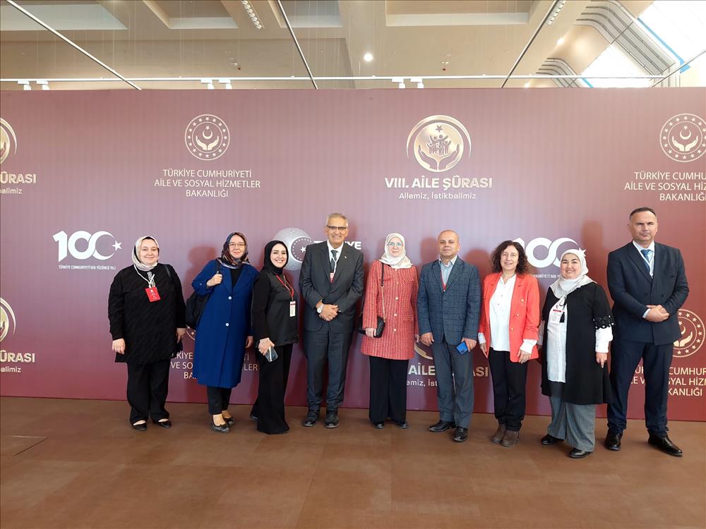 YÜKAM Müdürü, Aile Şurası'nda Üniversitemizi Temsil Etti
