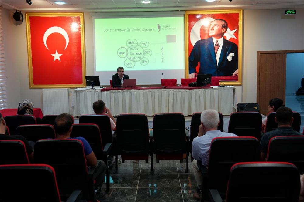 Üniversitemizde Hizmet İçi Eğitim Verildi