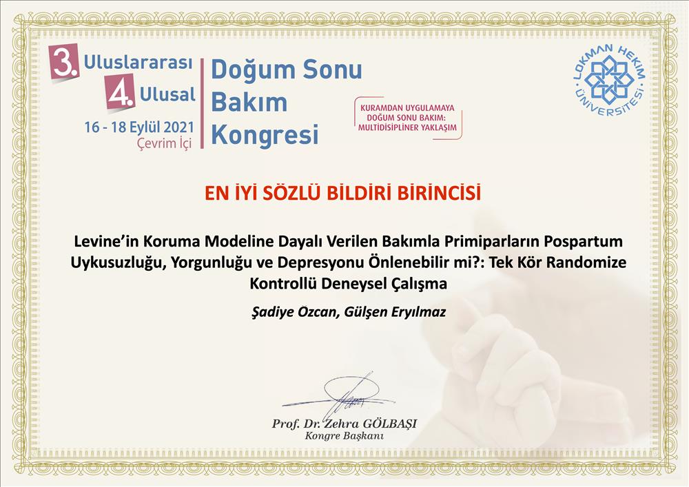 Yalova Üniversitesi Sağlık Bilimleri Fakültesinden Uluslararası ve Ulusal Başarılar