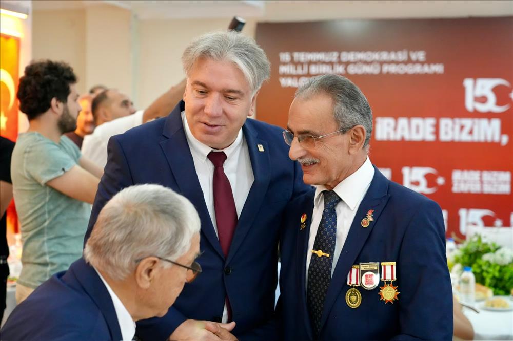 As part of the programme organised to mark 15 July Democracy and National Unity Day, we came together with the relatives of our martyrs and veterans