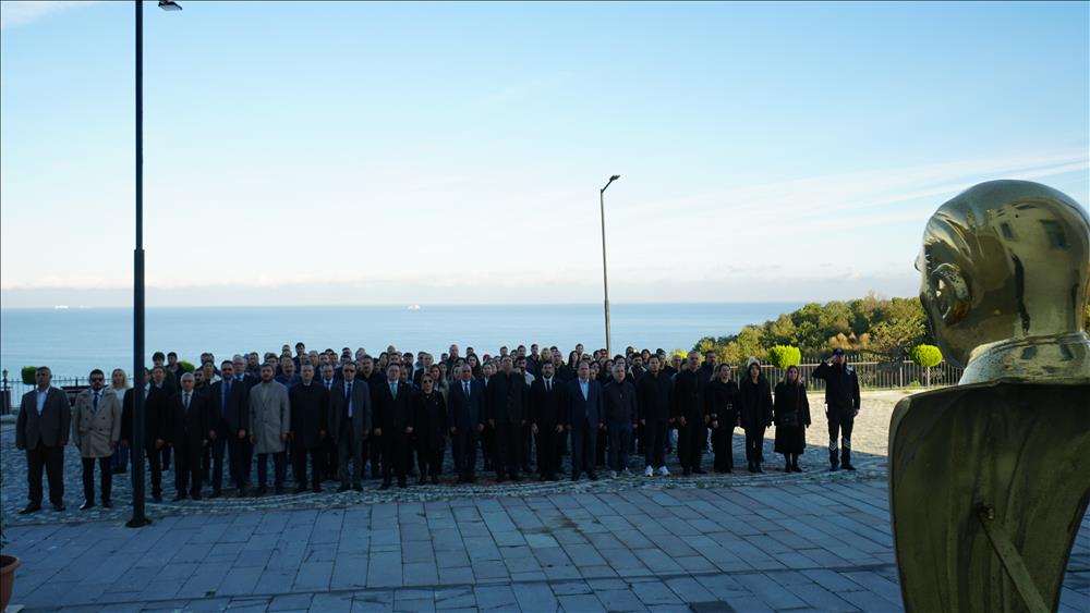 Üniversitemizde 10 Kasım Töreni Düzenlendi