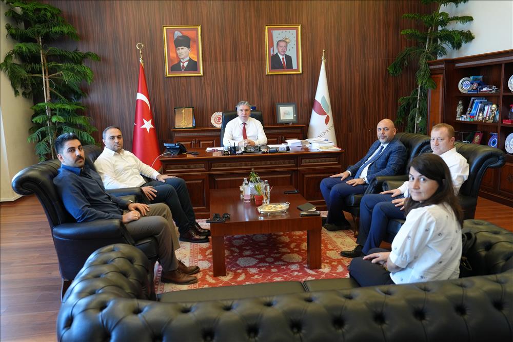 Orhangazi Belediye Başkanı ve Heyetinden Yalova Üniversitesine Ziyaret