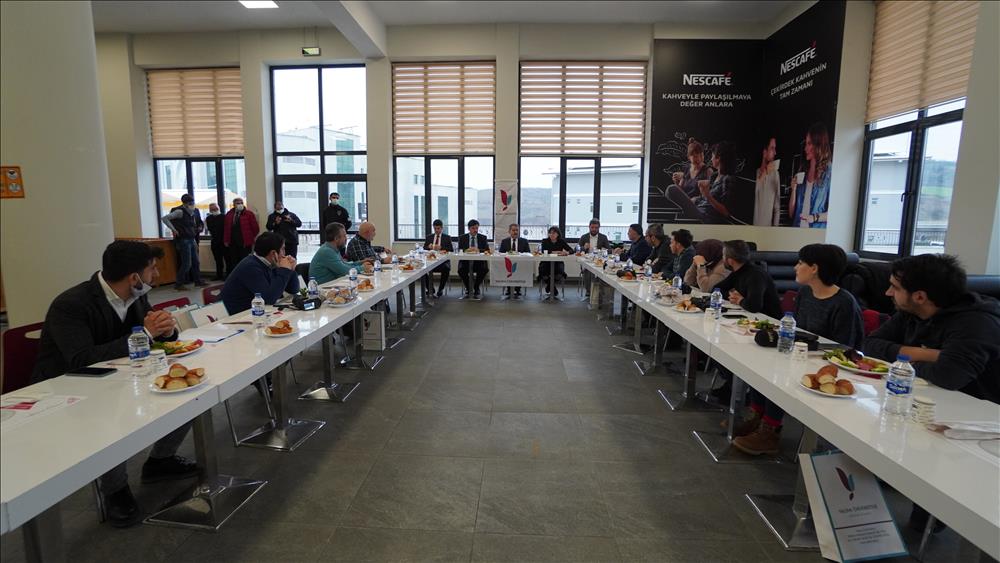 Rektör Prof. Dr. Suat Cebeci Basın Mensupları İle Bir Araya Geldi