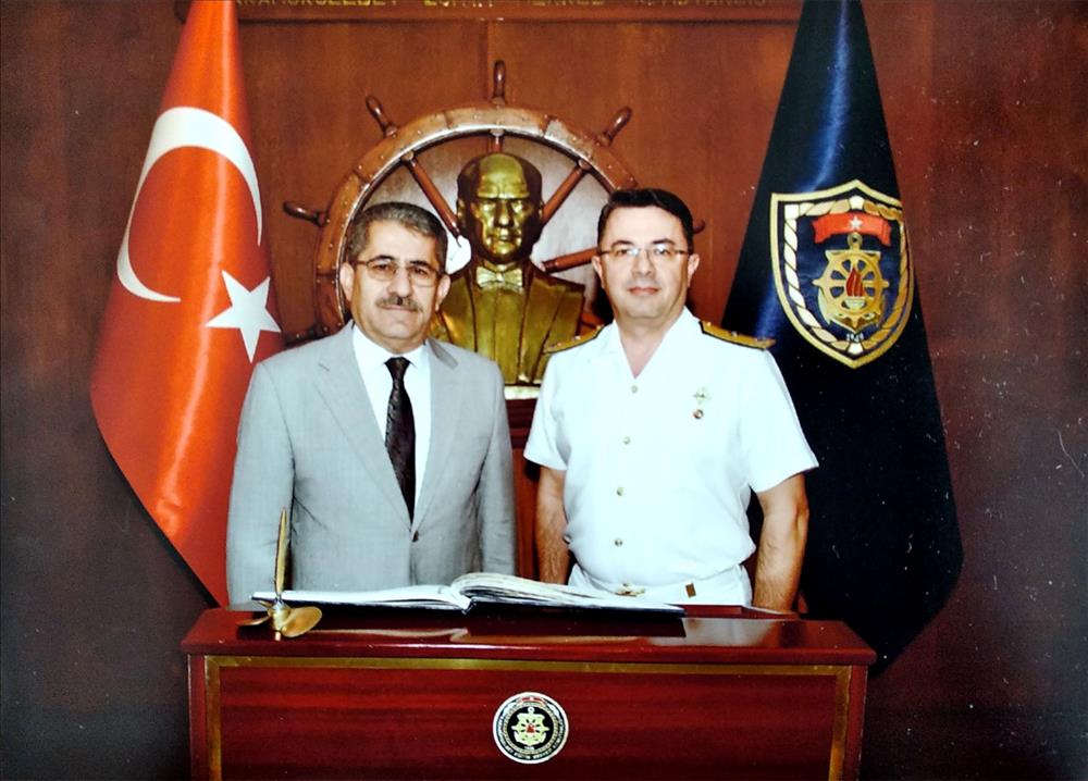Rektörümüz Garnizon Komutanı Tuğamiral Önder GÜRBÜZ’ü Ziyaret Etti