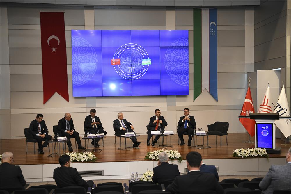 Rektörümüz Türkiye-Özbekistan Eğitim Forumuna Katıldı