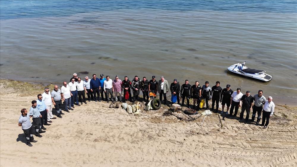 Marmara Denizi Geleceğe Nefes Alıyor: Yalova Üniversitesi ve Kamu Kurumlarından Su altı ve Kıyı Temizliği Seferberliği