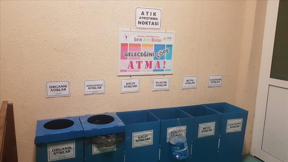 Sıfır Atık Projesine Yalova Üniversitemiz’den Büyük Destek