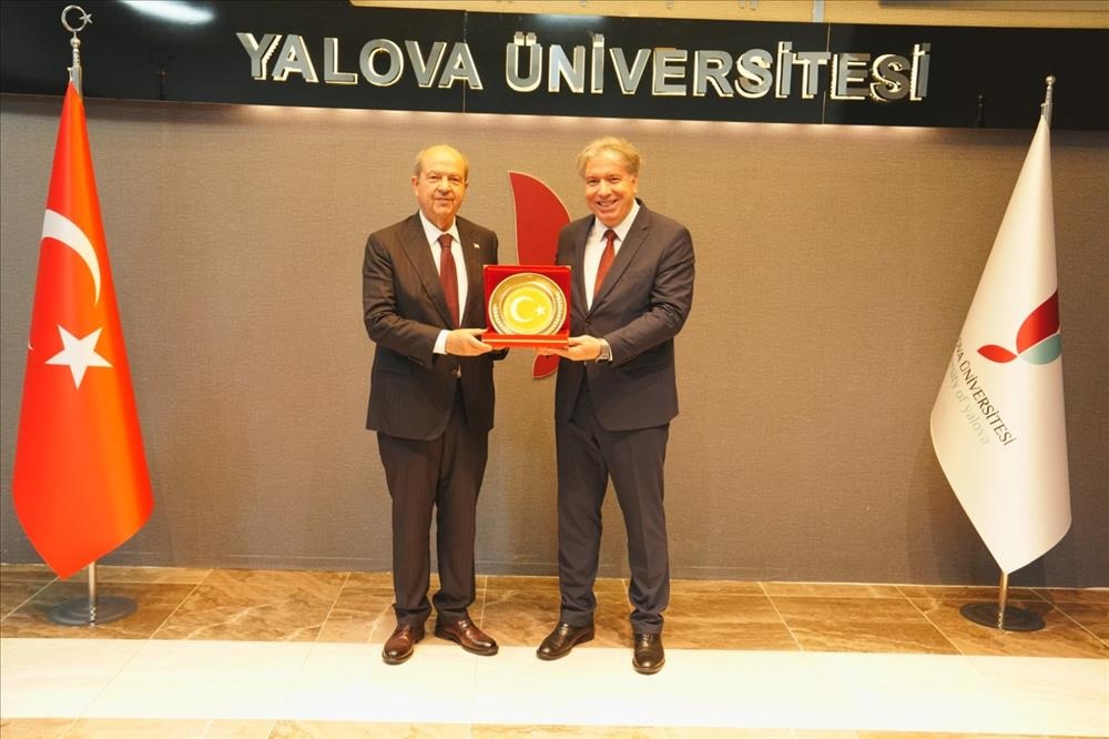 The 5th President of the Turkish Republic of Northern Cyprus, Mr Ersin Tatar, Visited Our University