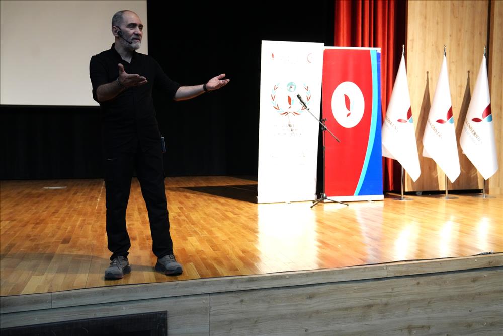 We hosted artist Ahmet Sula at our university