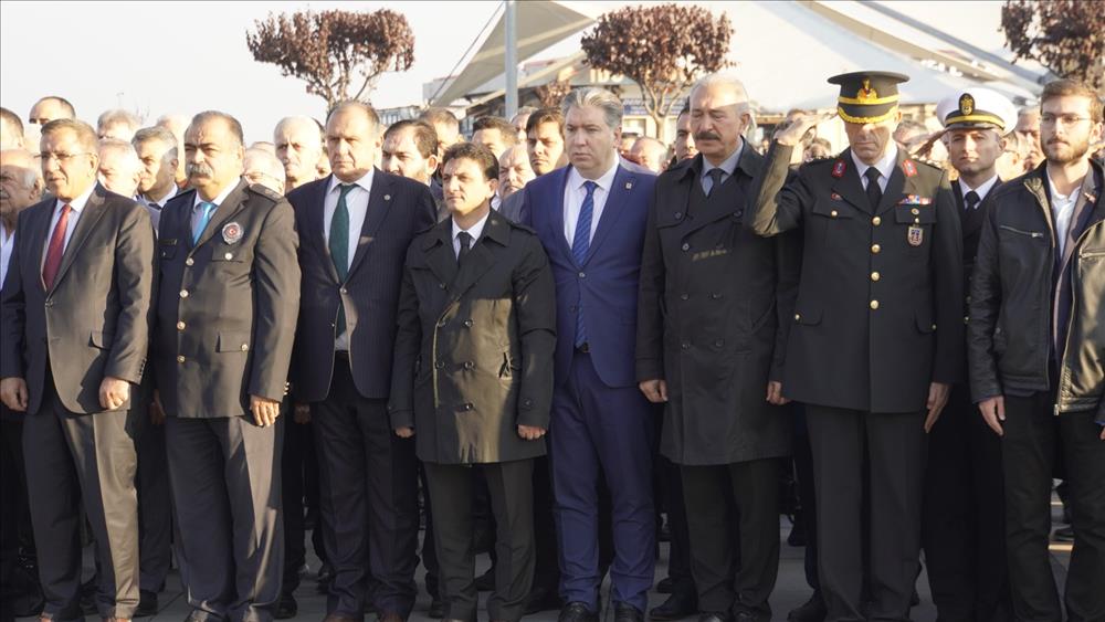Rektörümüz İlimizde Düzenlenen 10 Kasım Atatürk’ü Anma Törenine Katıldı