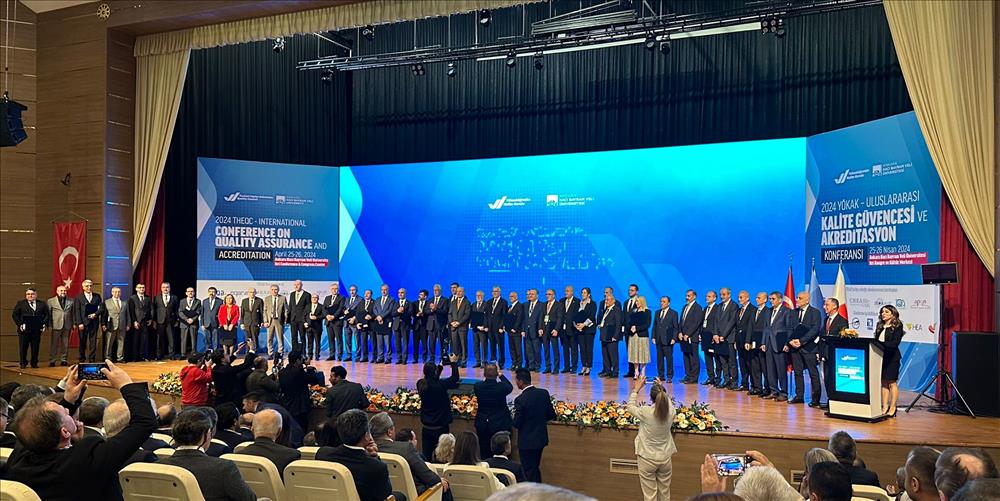 Uluslararası Kalite Güvencesi ve Akreditasyon Konferansına Katılım Sağladık