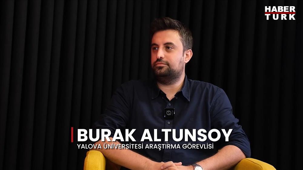 Öğretim Elemanlarımızdan Arş. Gör. Burak Altunsoy Habertürk'ün Konuğu Oldu