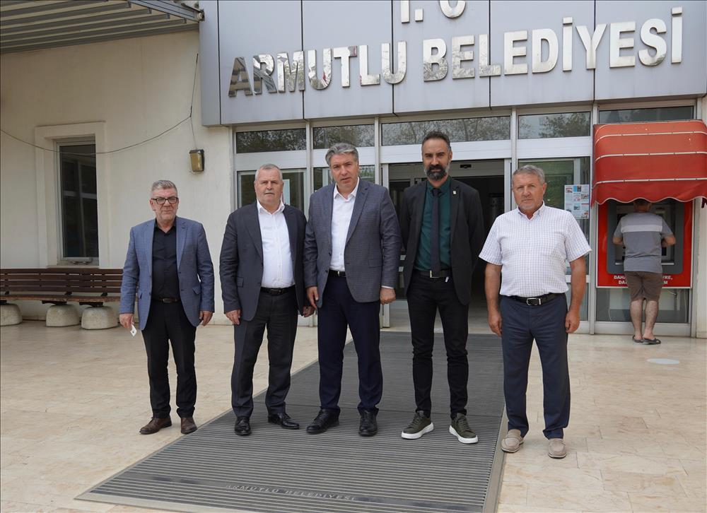 Rektörümüzden Armutlu'ya Ziyaret