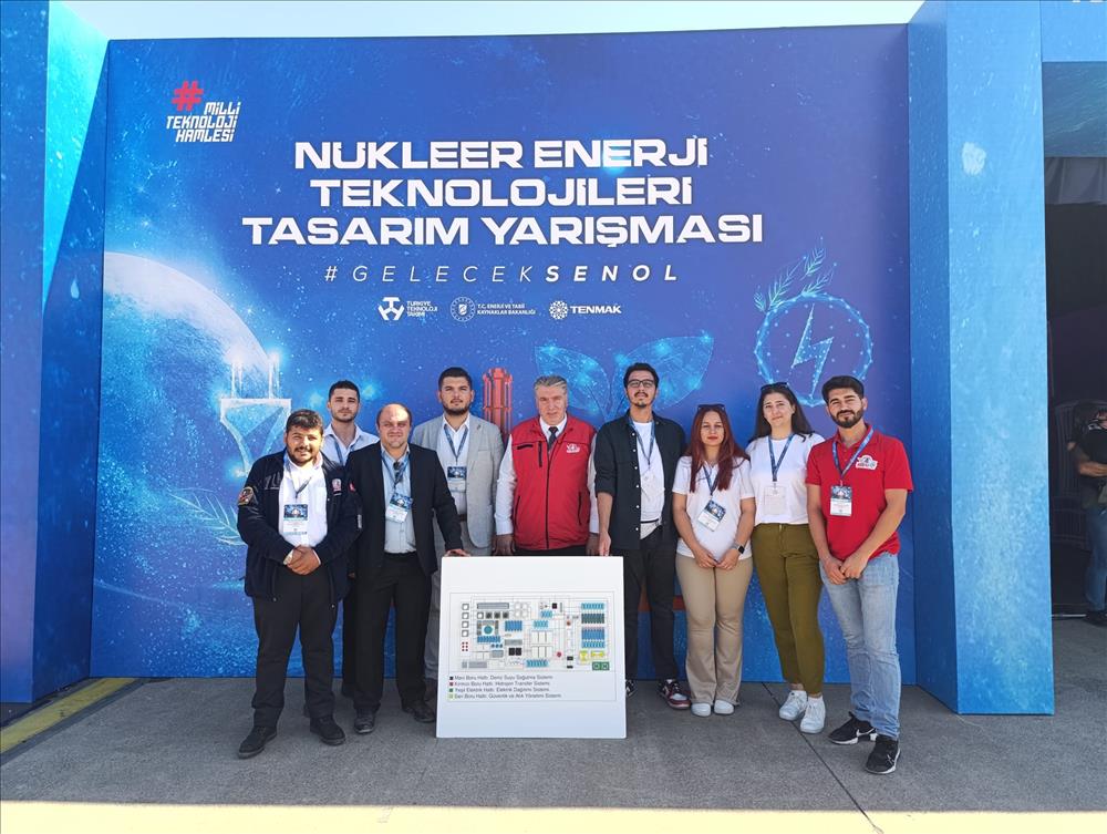 Rektörümüz Teknofest Finalistlerini Yalnız Bırakmadı