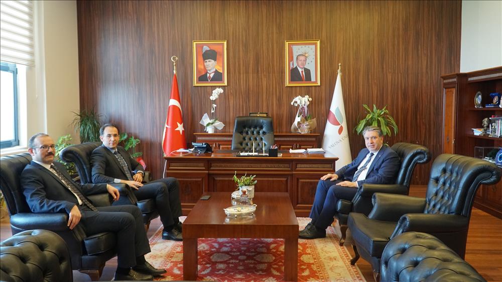 Yalova Cumhuriyet Başsavcısı ve Adalet Komisyonu Başkanından Rektörümüze Ziyaret