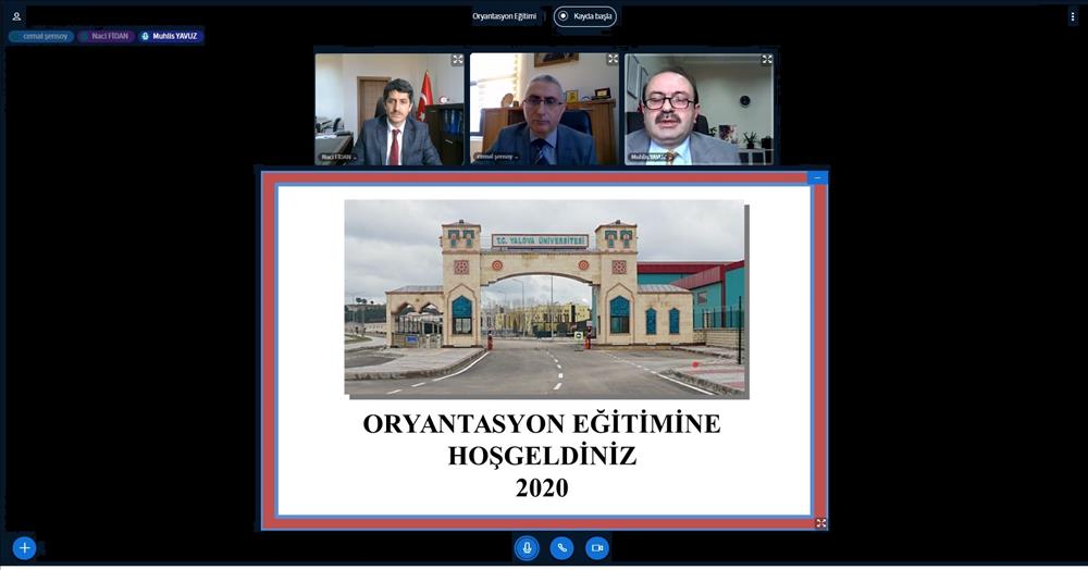 Üniversitemizde Oryantasyon Eğitimi Düzenlendi