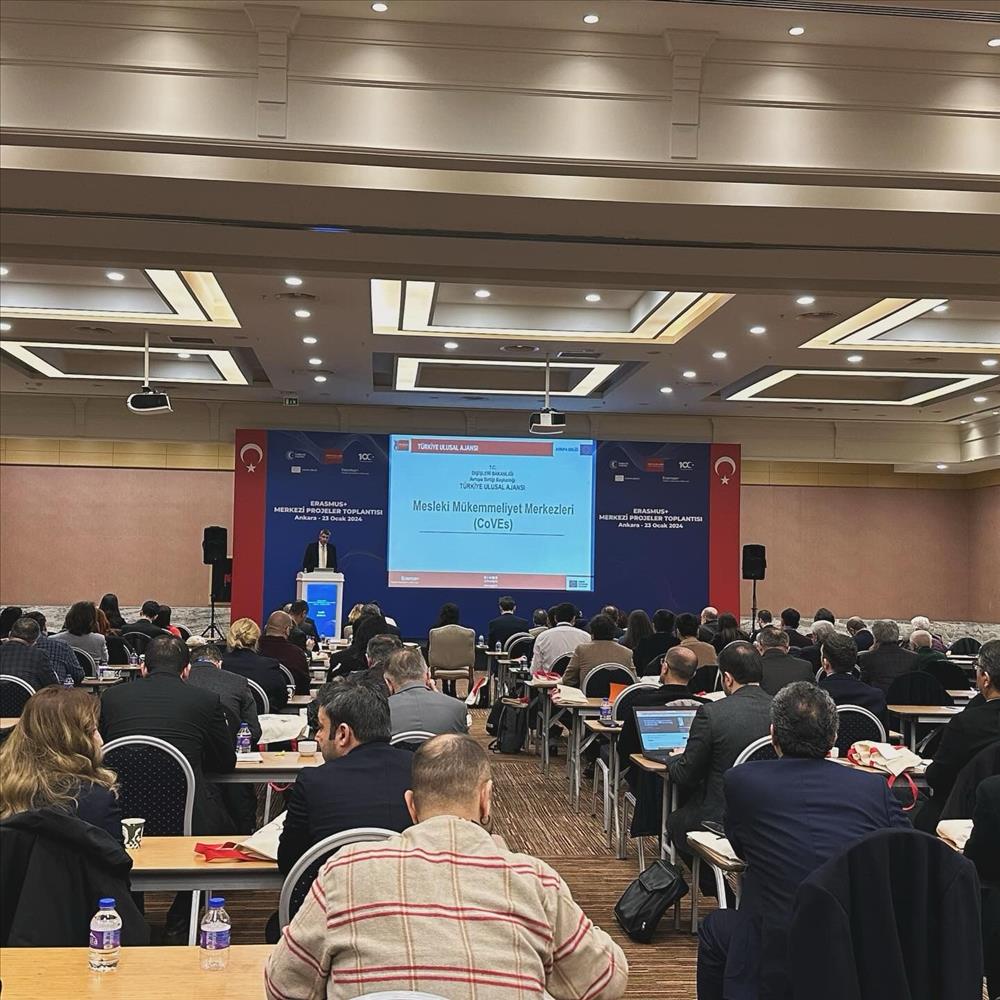 Türkiye Ulusal Ajans "2024 Yılı Erasmus+ Merkezi Projeler Bilgi Günü Toplantısı" Gerçekleştirildi