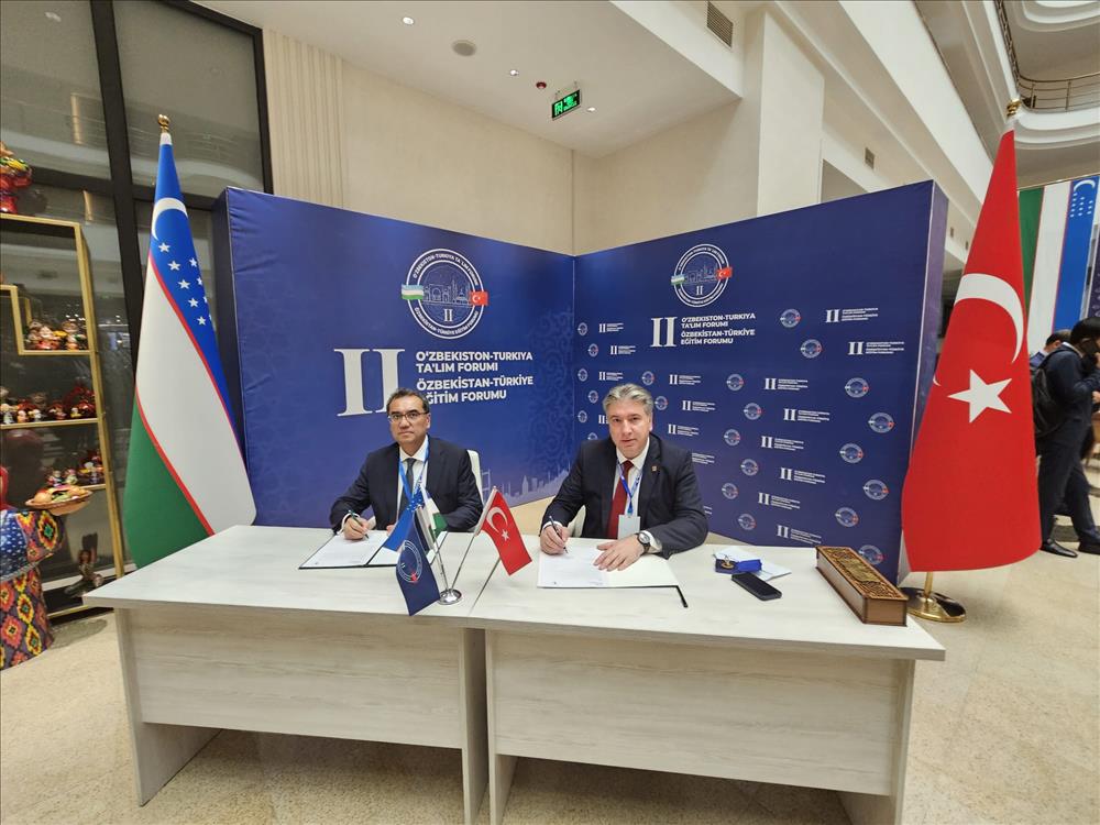 Özbek-Türk Eğitim Forumu’nda 7 Üniversiteyle İş Birliği