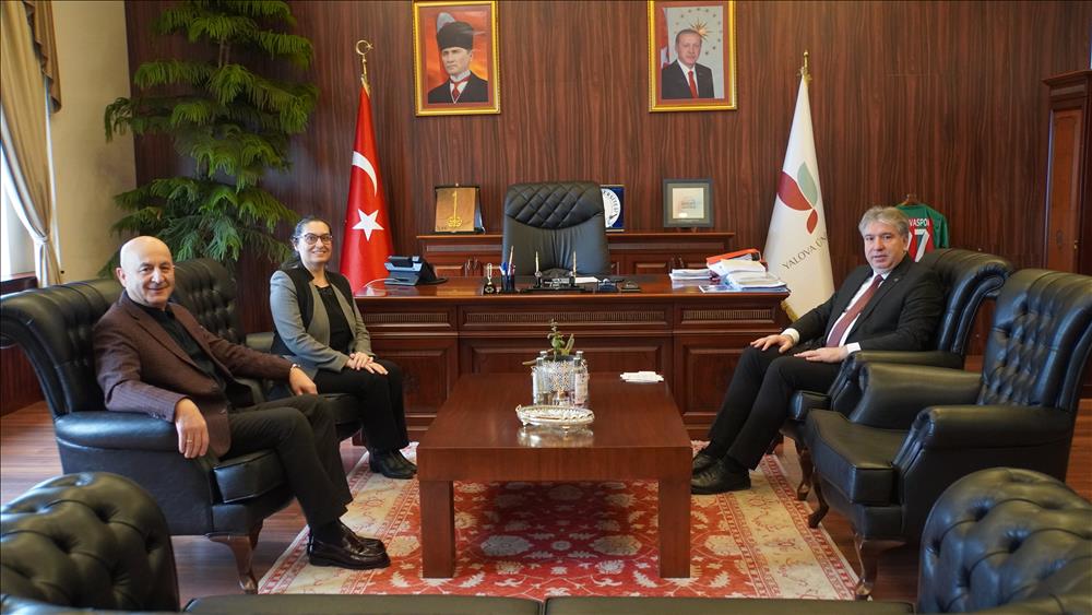 Visit to our Rector from Yalova Chief Public Prosecutor Duygu Bayar Öksüz